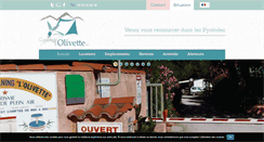 Desktop Screenshot of camping-olivette.fr